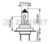 Лампа Н7 12V (55W) PX26D стандарт LP-1047